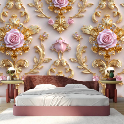 digital print world Abstract Multicolor Wallpaper(130 cm x 40 cm)
