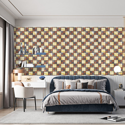 DPA Collection Abstract Multicolor Wallpaper(100 cm x 45 cm)