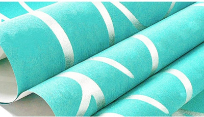 Jas Enterprise Vinyl Abstract Blue, White Wallpaper(L x W: 300 cm x 45 cm)