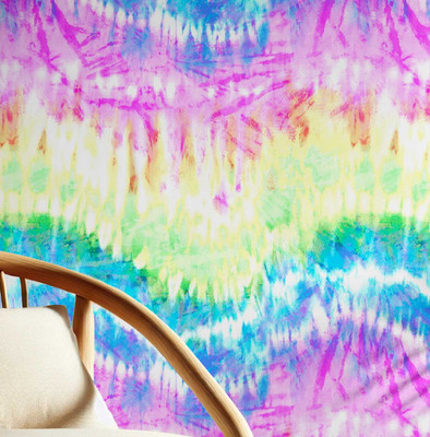 S4Sassy Vinyl Decorative Multicolor Wallpaper(L x W: 304 cm x 63 cm)
