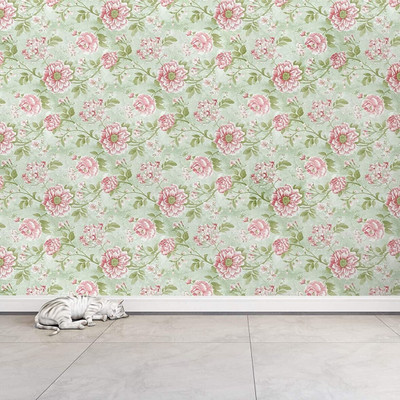JAAMSO ROYALS Decorative Multicolor Wallpaper(100 cm x 45 cm)