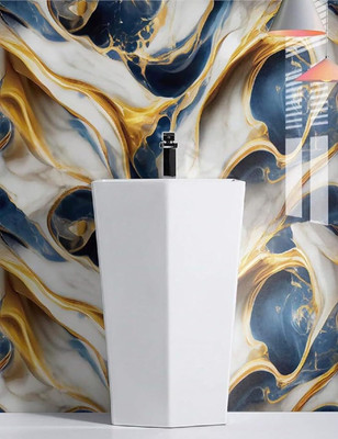 Heen Fab Foils Decorative Multicolor Wallpaper(L x W: 60 cm x 200 cm)