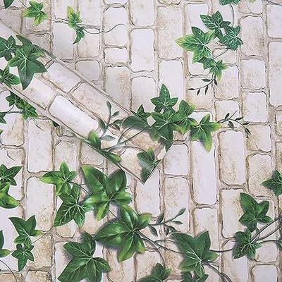 Neeteck Art & Paintings White Wallpaper(45 cm x 500 cm)