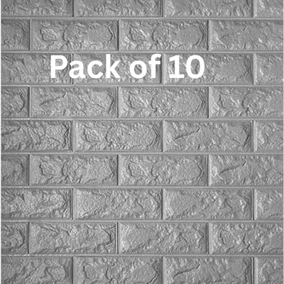 ANIDRA Paper Classics Grey Wallpaper(L x W: 70 cm x 77 cm, Pack of 10)