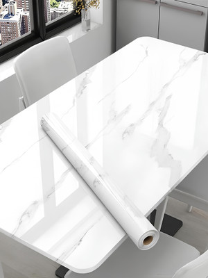 Floppy Abstract White Wallpaper(200 cm x 60 cm)