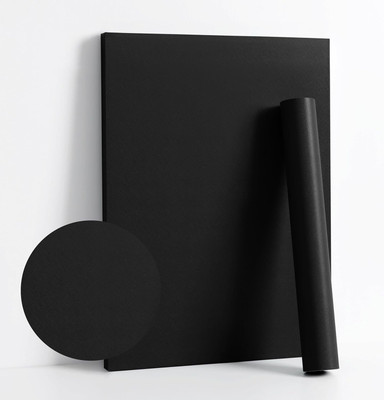 Wisdom Vinyl Decorative Black Wallpaper(L x W: 30 cm x 127 cm)