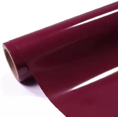 COSMOS STAR Decorative Maroon Wallpaper(66 cm x 127 cm)