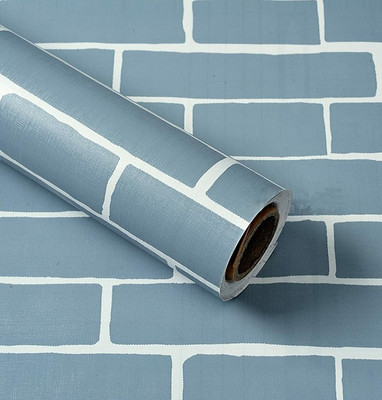 SV collections Decorative Blue Wallpaper(400 cm x 45 cm)