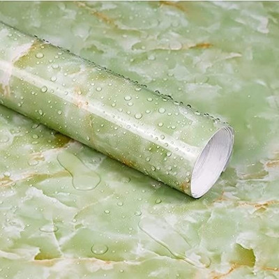 PASSA Vinyl Classics Green Wallpaper(L x W: 200 cm x 60 cm)