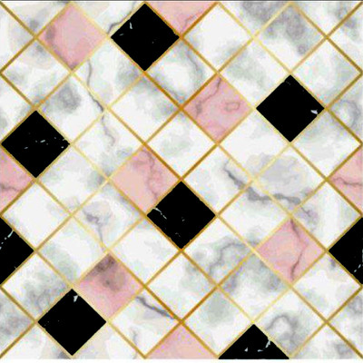 ambdded Decorative Pink Wallpaper(200 cm x 60 cm)