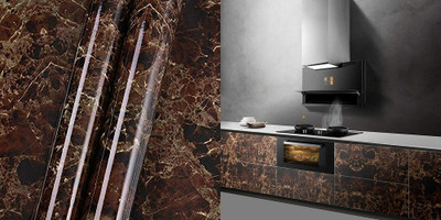 RUSHABH ENTERPRISE 200 cm Iron Elegance: Wallpaper for Almirah of Iron Self Adhesive Sticker(Pack of 1)