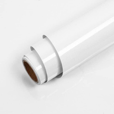 VELLUMTRO Vinyl Decorative White Wallpaper(L x W: 203 cm x 60 cm)