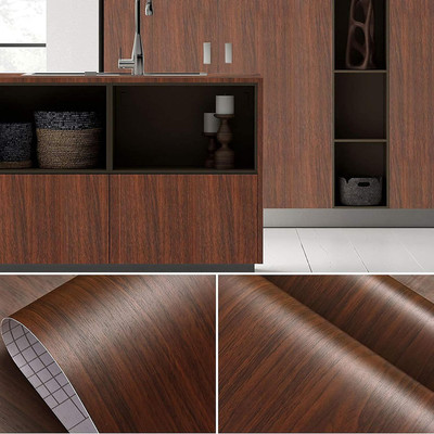 MR VINTAZE Architecture Brown Wallpaper(45 cm x 500 cm)