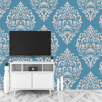VWALL Abstract Multicolor Wallpaper(130 cm x 40 cm)