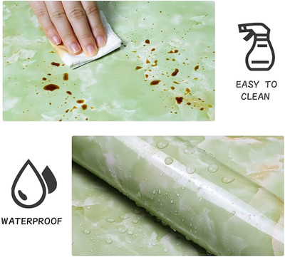 SOJITRA EXPORT Decorative Green Wallpaper(200 cm x 60 cm)