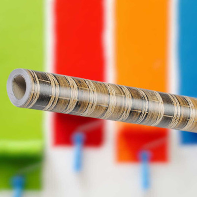 Walltitude Abstract Multicolor Wallpaper(601 cm x 40.6 cm)