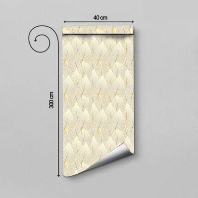 AMBEY DECOR Vinyl Abstract Multicolor Wallpaper(L x W: 300 cm x 40 cm)