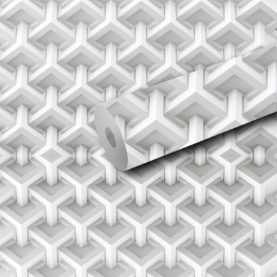 B N PRINT Abstract Multicolor Wallpaper(244 cm x 40 cm)