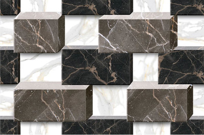 Uratech Vinyl Architecture Brown Wallpaper(L x W: 500 cm x 45 cm)