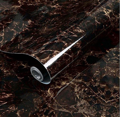 La Mejilla Foils Decorative Brown Wallpaper(L x W: 200 cm x 60 cm)