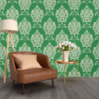We Kreate Vinyl Artists & Albums Green Wallpaper(L x W: 250 cm x 45 cm)