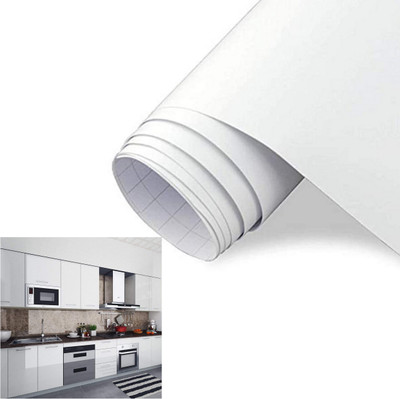 FEELPZONE Abstract White Wallpaper(203.2 cm x 50.8 cm)