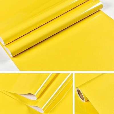 SUPERFAB Classics Yellow Wallpaper(190.5 cm x 40 cm)