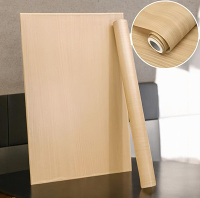 MR VINTAZE Vinyl Abstract Brown Wallpaper(L x W: 601 cm x 45 cm)