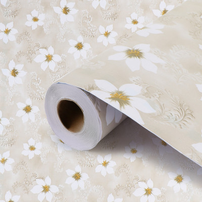 DPA Collection Vinyl Abstract White Wallpaper(L x W: 1000 cm x 45 cm)