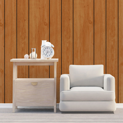 doodad Vinyl Architecture Brown Wallpaper(L x W: 500 cm x 45 cm)