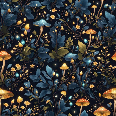 HOMEMATES Floral & Botanical Multicolor Wallpaper(304.8 cm x 45.72 cm, Pack of 20)