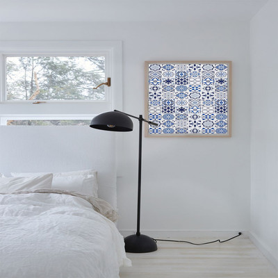 SOJITRA EXPORT Abstract Blue Wallpaper(200 cm x 60 cm)