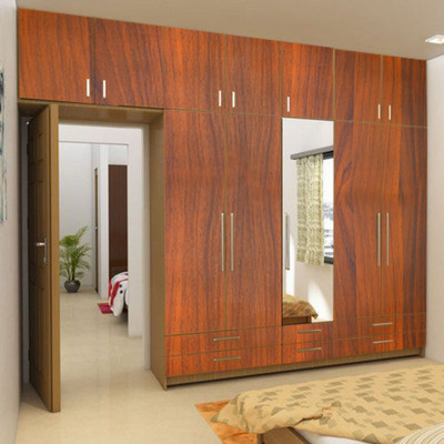 WallVibe Vinyl Abstract Brown Wallpaper(L x W: 30.48 cm x 254 cm)
