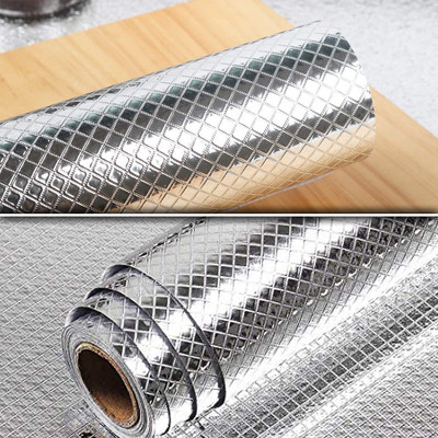 Walper Foils Abstract Silver Wallpaper(L x W: 200 cm x 60 cm)