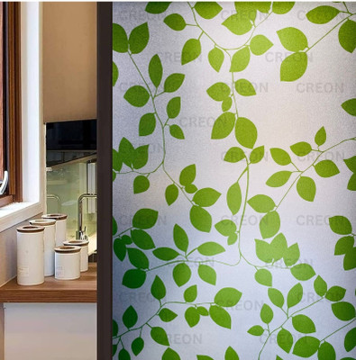 Creon Vinyl Decorative Green Wallpaper(L x W: 60 cm x 203 cm)