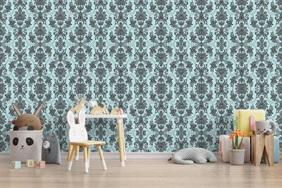 infinity interiors Vinyl Decorative Multicolor Wallpaper(L x W: 228 cm x 40 cm)