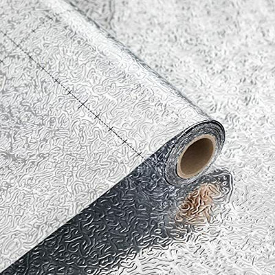 Sirgan Decorative Silver Wallpaper(10 cm x 5 cm)