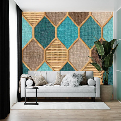 wallpics Vinyl Abstract Multicolor Wallpaper(L x W: 200 cm x 35 cm)