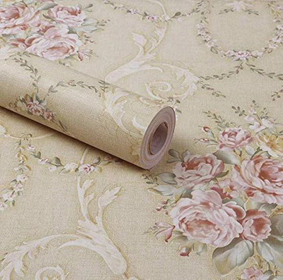 PRINIX Decor Vinyl Decorative Multicolor Wallpaper(L x W: 240 cm x 40 cm, Pack of 2)