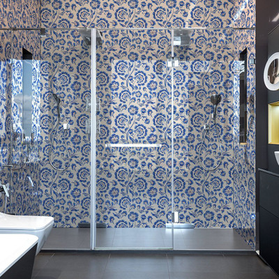 Guru Production Vinyl Art & Paintings Multicolor Wallpaper(L x W: 200 cm x 40 cm)