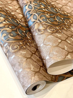 Design Studio Paper Classics Gold Wallpaper(L x W: 1000 cm x 53 cm)