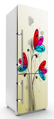 Adcraft 160 cm F2_2536-DOUBLE-DOOR Self Adhesive Sticker(Pack of 1)