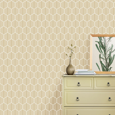 texoro Architecture Beige Wallpaper(230 cm x 41 cm)