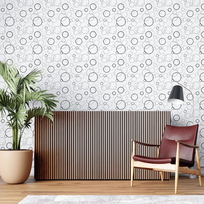 texoro Decorative White Wallpaper(230 cm x 41 cm)
