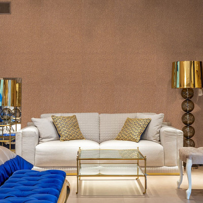 Guru Production Vinyl Decorative Brown Wallpaper(L x W: 500 cm x 40 cm, Pack of 2)