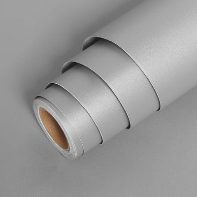 SUPERFAB Decorative Grey Wallpaper(121 cm x 60 cm)