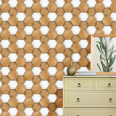 texoro Nature Brown Wallpaper(230 cm x 41 cm)