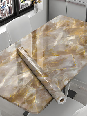 Floppy Vinyl Decorative Brown Wallpaper(L x W: 60 cm x 200 cm)
