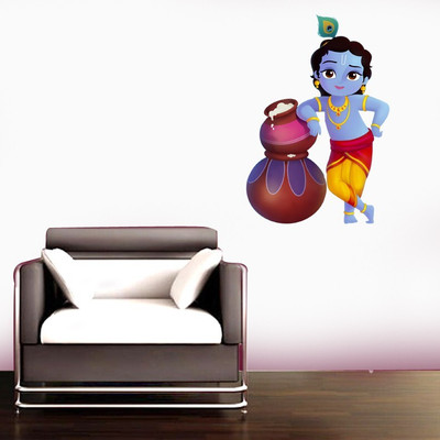 VI COLLECTIONS Vinyl Floral & Botanical Multicolor Wallpaper(L x W: 60 cm x 50 cm)