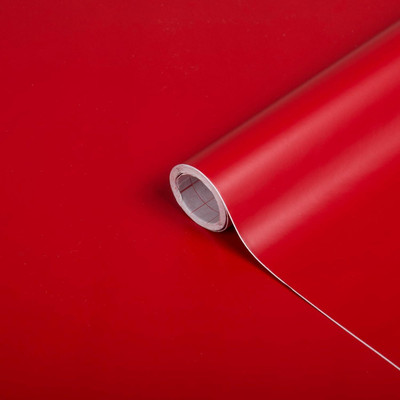 WELLSHIP Abstract Red Wallpaper(167.64 cm x 60 cm)